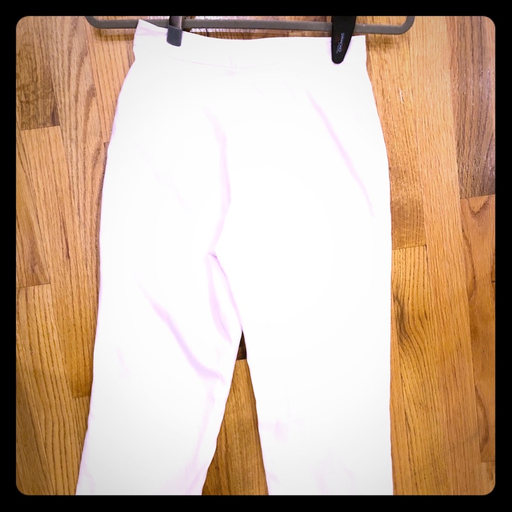 Baby pink straight leg trousers size 24